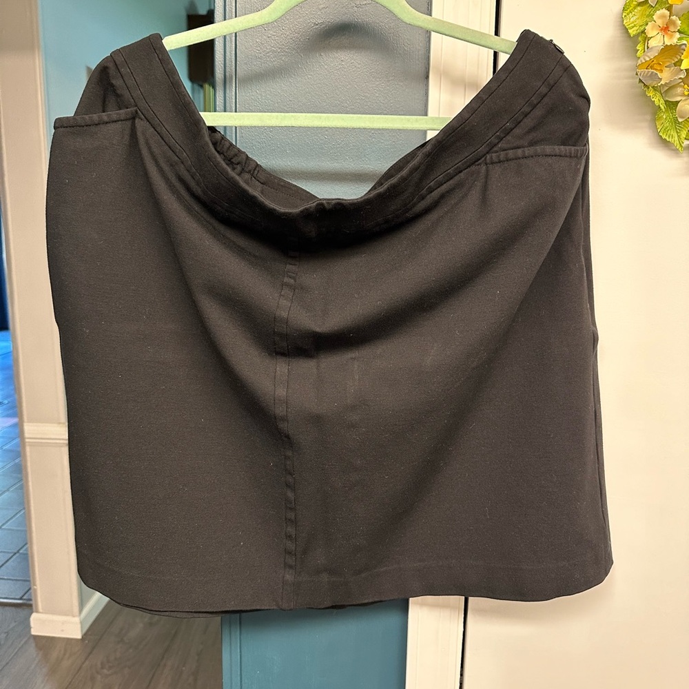 Talbots size 20WP black tailored knee length skirt